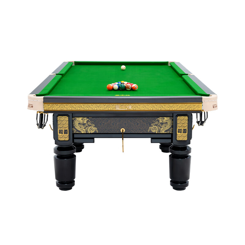 XINGPAI 9ft Loong Golden Black Billiard Table ($6244 Ex-work price) | 甲辰黑金 Professional Chinese Pool Table