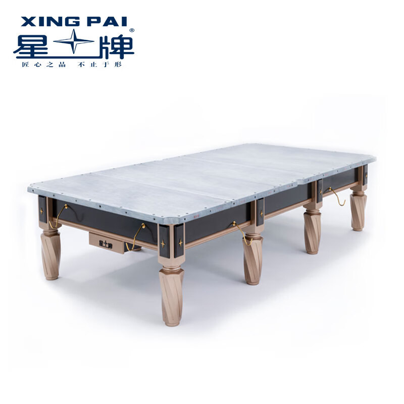  XINGPAI (STAR) KUN WU 12 ft Professional British Snooker Table ($5263 Ex-work price) 星牌昆吾