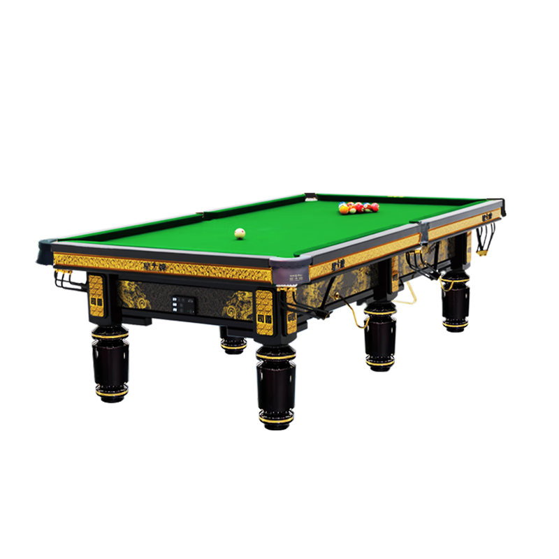 XINGPAI 9ft Loong Golden Black Billiard Table ($6244 Ex-work price) | 甲辰黑金 Professional Chinese Pool Table