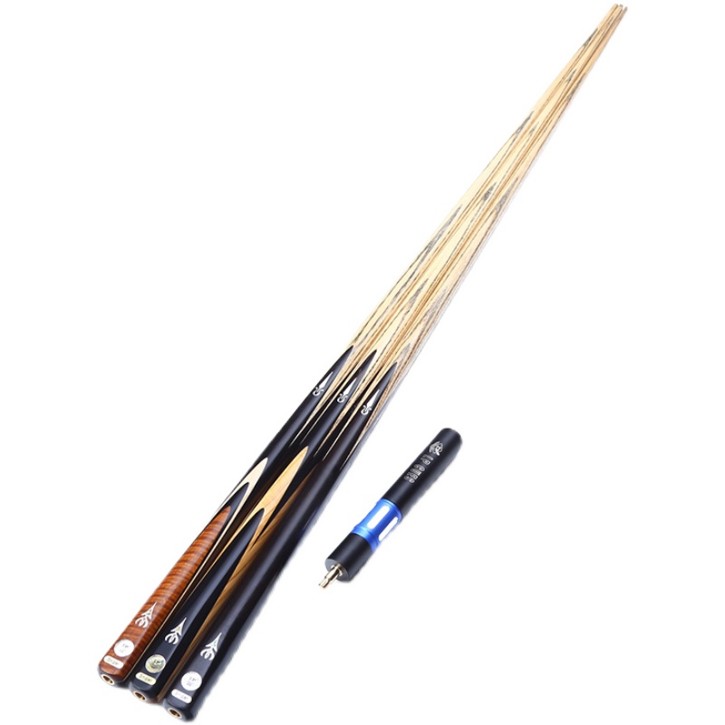 LP Sniper Series Cue ($515.5) | LP狙击者系列球杆9.5小头斯诺克黑檀后把手工一体白蜡木台球通杆